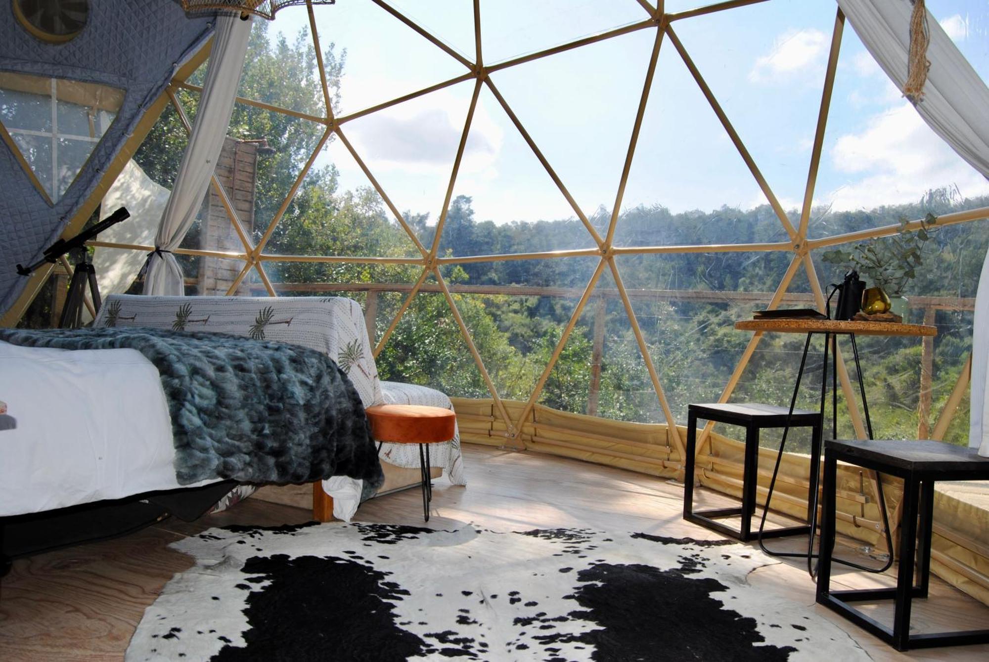 Luxe tent Soul Forest Geodome - Off-grid Nature Escape *