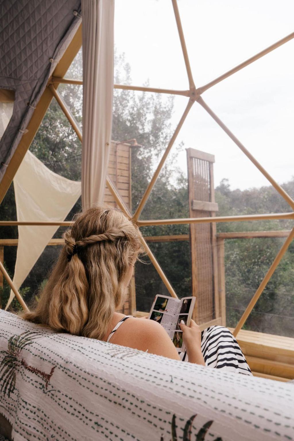 Luxe tent Soul Forest Geodome - Off-grid Nature Escape