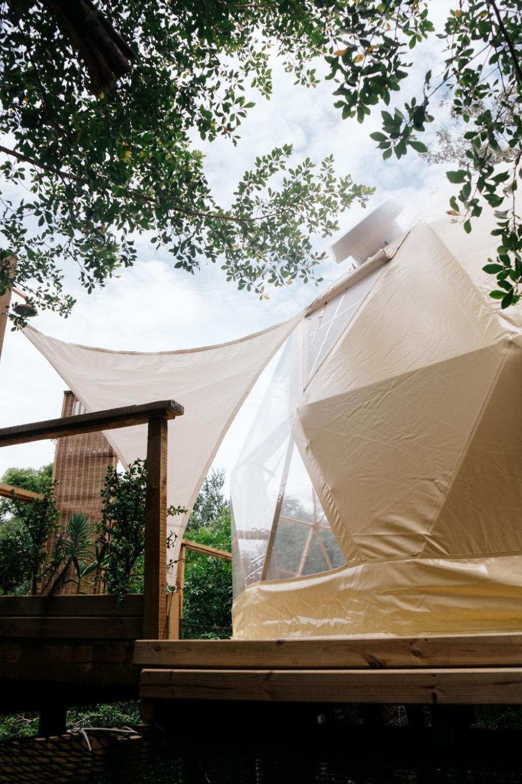 Soul Forest Geodome - Off-grid Nature Escape Luxe tent